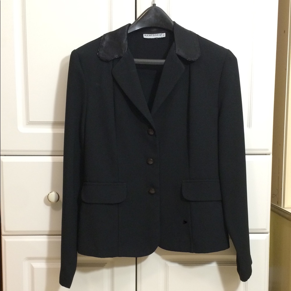Rampage USA black blazer